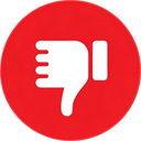 thumb down